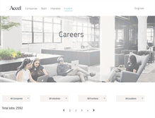 Tablet Screenshot of careers.accel.com